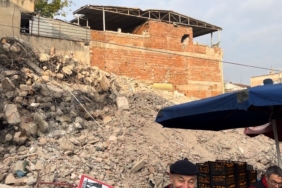 Bursa’da 5 katlı apartman böyle yıkıldı