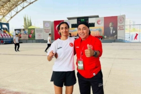 Büyükşehir Belediyesporlu Mine Türker, Avrupa şampiyonu