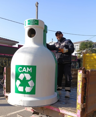Cam kumbaralar ile geri dönüşüm