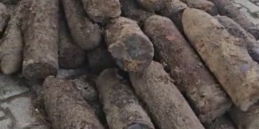 Çanakkale Savaşları’na ait olduğu değerlendirilen patlamamış 50 top mermisi bulundu