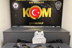 Çanakkale’de silah ticareti yapan 3 şüpheli tutuklandı