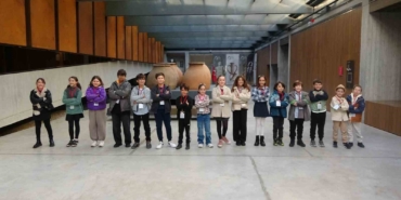 Çocuklar Troya Müzesi’ni ele geçirdi