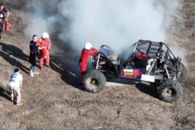 Çorlu’da off-road yarışları nefesleri kesti