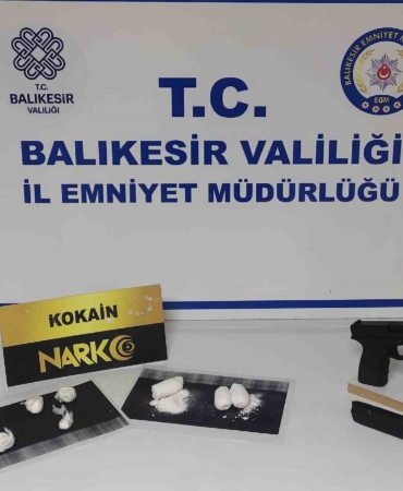 Cunda Adası’nda kokain operasyonuna 2 tutuklama