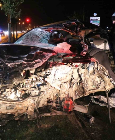 Duble yolda zincirleme kaza, ortalık savaş alanına döndü: 1 ölü, 3 yaralı
