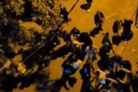 Düğünde iki aile arasında kavga çıktı, sokak savaş alnına döndü