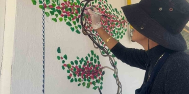 Duvar resimleriyle Mudanya’yı güzelleştiriyor