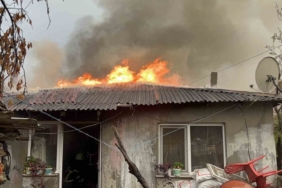 Edirne’de gecekondu alevlere teslim oldu: 1 kişi dumandan etkilendi