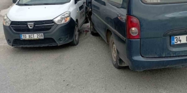 Edremit çevre yolunda kaza: 1 yaralı