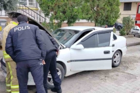 Edremit’te otomobilin altındaki dumanı gören ’araç yanıyor’ diye itfaiyeyi aradı