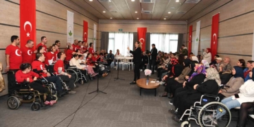 Engelli bireyler Atatürk’ü saygı ve özlemle andı