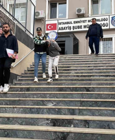Esenler’de girdiği banka şubesinde para bulamayan hırsızı parmak izi ele verdi