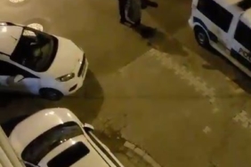 Esenyurt’ta paylaşımlı yolculuk uygulaması şoförü, ters yönde polis aracına çarptı