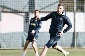 Fenerbahçe, Slavia Prag maçı hazırlıklarını sürdürdü