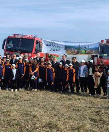 Geleceğe nefes kampanyası Bozüyük’te de karşılık buldu