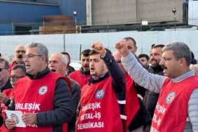 Gesbey işçileri haksız işten çıkarmaları protesto etti