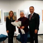 Grafik sanatçısı Gürbüz Doğan Ekşioğlu Beylikdüzü halkıyla buluştu