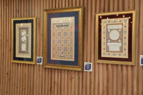 Güngören’de "Hikmet ve Direniş" tezhip sergisi açıldı