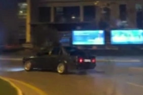 Hava olsun diye attığı drift, 45 bin liralık yaptı