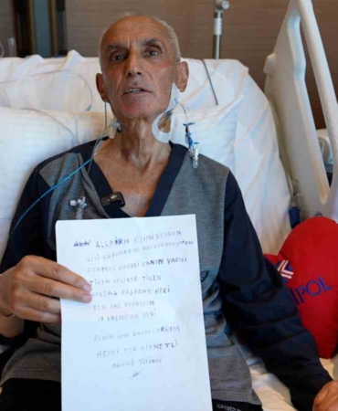 Hayati riski olan 78 yaşındaki Köksal, mitral kapak ameliyatı ile kurtuldu