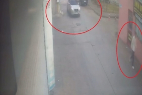 Husumetlisini araçla ezdi: O anlar kameraya yansıdı