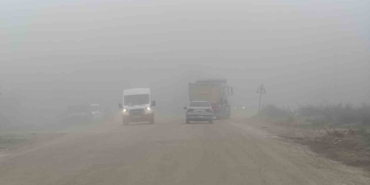 İnegöl’de yoğun sis hayatı olumsuz etkiledi