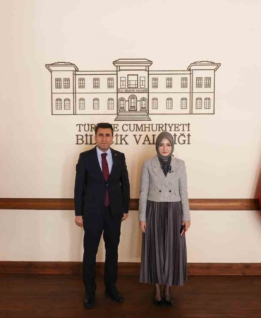 İnhisar Kaymakam Vekili Çetin göreve başladı