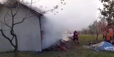 İnşaat halindeki bungalovda yangın