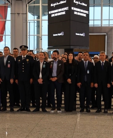 İstanbul Havalimanı’nda 10 Kasım anma töreni