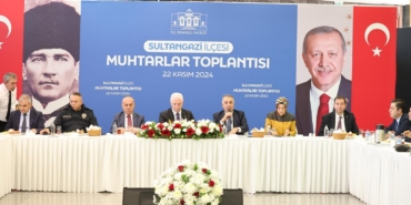 İstanbul Valisi Davut Gül Sultangazili muhtarlarla bir araya geldi