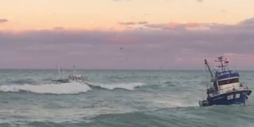 İstanbul’da kuvvetli rüzgar balıkçıları olumsuz etkiledi, tekneler limana yanaşamadı