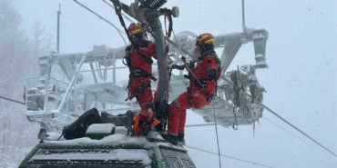 İtfaiyeden nefes kesen tatbikat