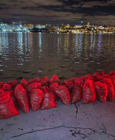 Kadıköy’de 1 ton kaçak midye ele geçirildi