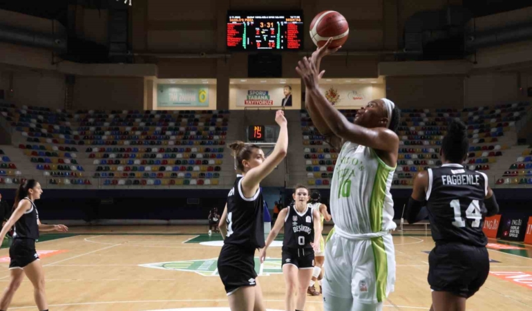 Kadınlar Basketbol Süper Ligi: Danilos Pizza: 83 - Beşiktaş: 75