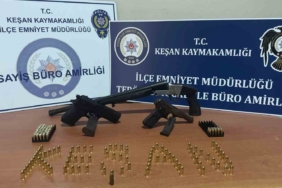 Keşan’da hakkında hapis cezası bulunan şüpheli saklandığı çiftlikte yakalandı