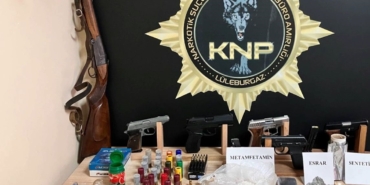 Kırklareli’nde uyuşturucu operasyonuna 9 gözaltı