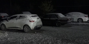 Kırklareli’nin yüksek kesimlerinde kar yağışı etkili oldu