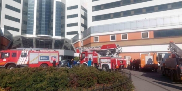 Kocaeli’de hastanede korkutan yangın