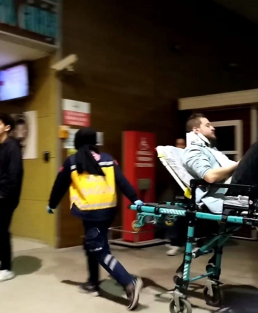 Kontrolden çıkan araç takla attı: 1 yaralı