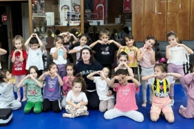 Körfez’de cimnastik kurslarına büyük ilgi