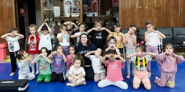 Körfez’de cimnastik kurslarına büyük ilgi