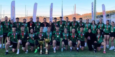 Körfezli ragbiciler şampiyon oldu