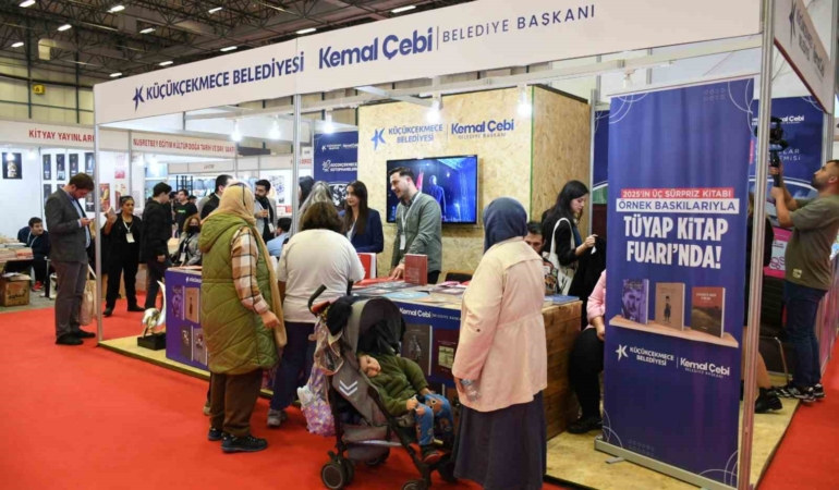 Küçükçekmece Belediyesi, TÜYAP kitap fuarında yerini aldı