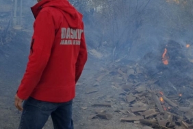 Kütahya’da 7 ev 4 hayvan barınağı kül oldu