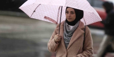 Lodos yerini yağmura bıraktı