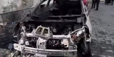 Lüleburgaz’da park halindeki 3 araç yandı