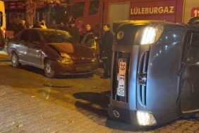 Lüleburgaz’da trafik kazası: 1 yaralı