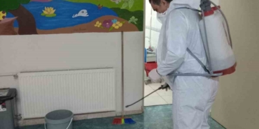 Maltepe’de 44 okul dezenfekte edildi