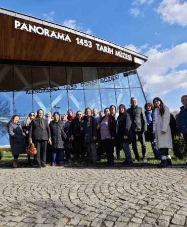 Maltepeliler dünyanın ilk tam panoramik müzesini ziyaret etti