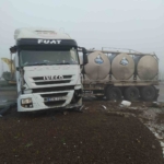 Manyas-Gönen Yolu kavşağında trafik kazası: 1 yaralı